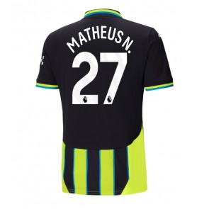 Manchester City Matheus Nunes #27 Gostujuci Dres 2024-25 Kratak Rukavima